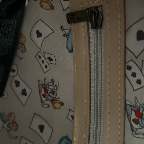 Loungefly x Disney Alice in Wonderland Mini Backpack - Picture 8 of 8